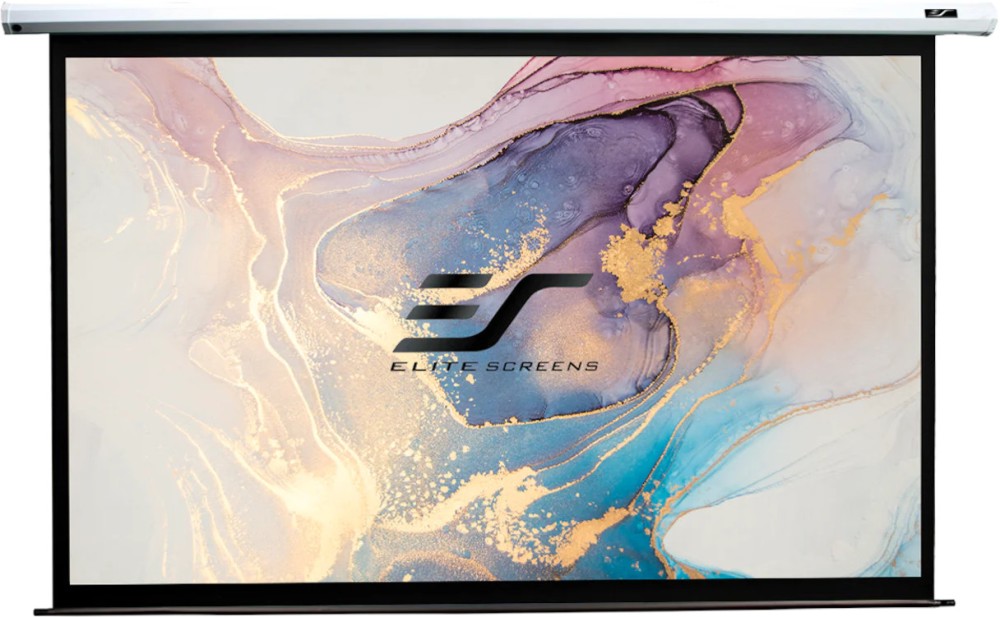 Електрически стенен екран за проектор Elite Screen Electric128NX Електрически стенен екран за проектор Elite Screen Electric128NX - 257 x 172 cm, 16:10, с дистанционно -