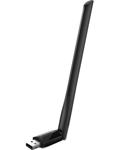 Безжичен адаптер TP-Link Archer T2U AC600 Plus Безжичен адаптер TP-Link Archer T2U AC600 Plus - 2.4 GHz (200 Mpbs), 5 GHz (433 Mbps) -