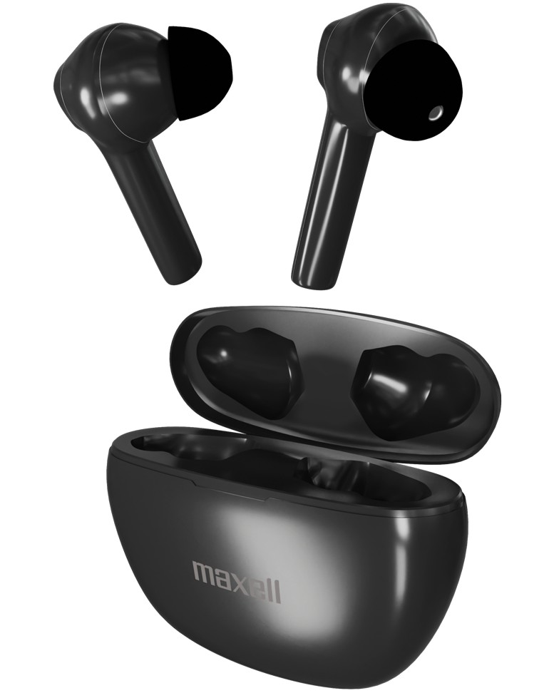 Безжични Bluetooth слушалки Maxell Dynamic Безжични Bluetooth слушалки Maxell Dynamic - Със зареждащ кейс -