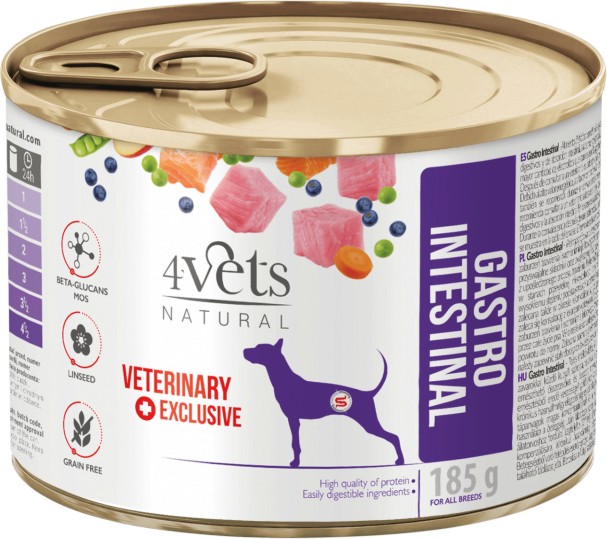       4Vets Natural Gastro Intestinal - 185  400 g - 