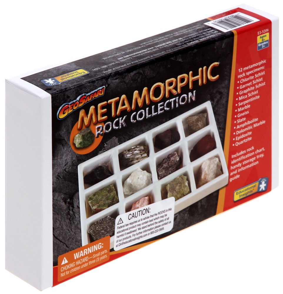 Метаморфни скали Learning Resources Метаморфни скали Learning Resources - От серията Geo Safari - образователен комплект
