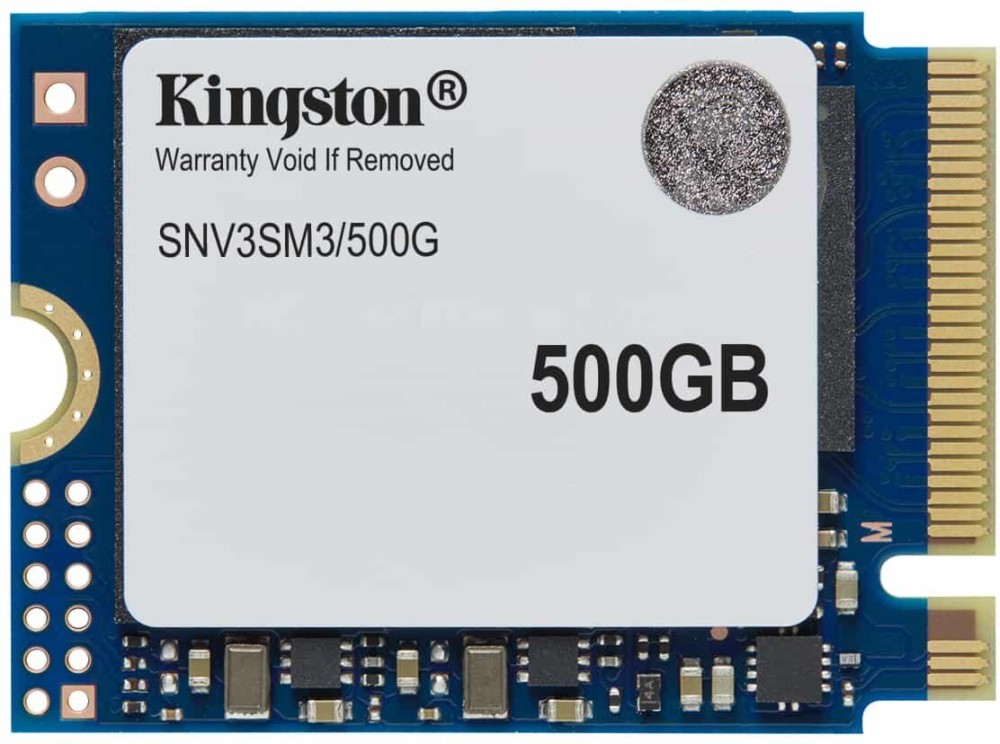 SSD  Kingston NV3 PCIe 4.0 x4 NVMe - 500 GB,  5000 MB/s,  3000 MB/s, 3D TLC NAND - 