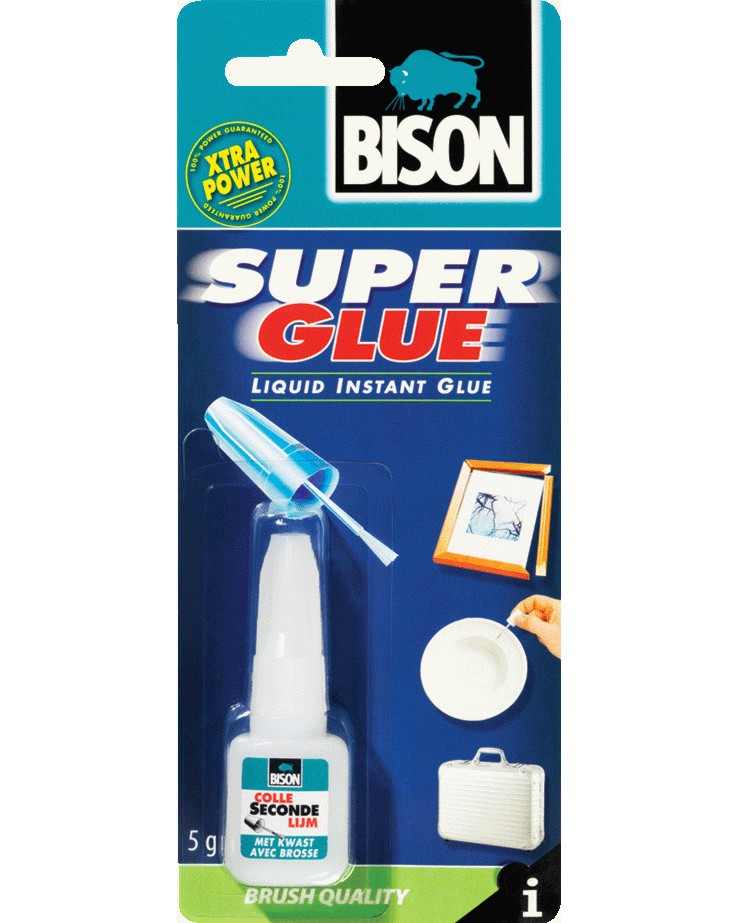      Bison Super Glue - 5 g - 