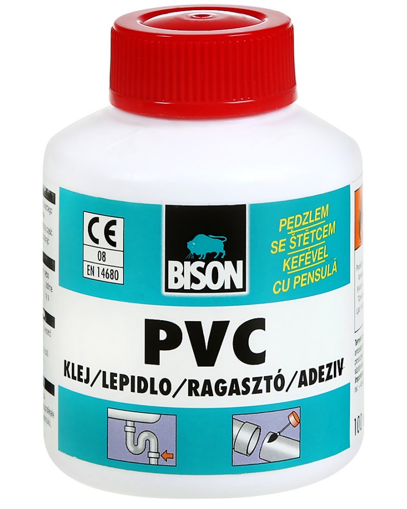 ������ �� PVC � ABS ����� � ������� Bison - 100 ml � ����� - 