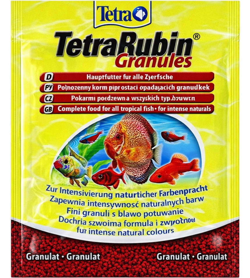 ����� �� ����������� ����� Tetra Rubin Granules - 12 g - �����