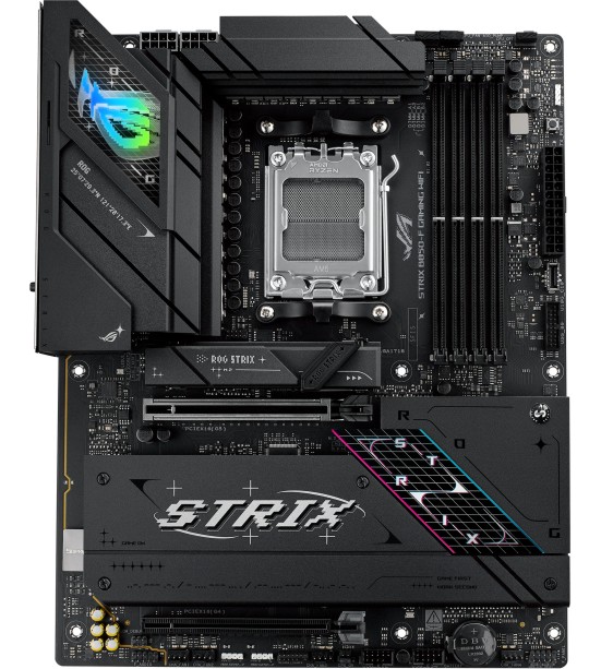Дънна платка ASUS ROG Strix B850-F Gaming WIFI 7 Дънна платка ASUS ROG Strix B850-F Gaming WIFI 7 - AMD AM5, AMD B850, DDR5, ATX -