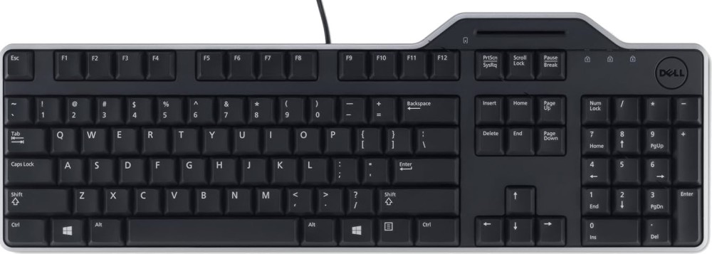 Клавиатура Dell KB813 Smartcard Клавиатура Dell KB813 Smartcard - С USB кабел -