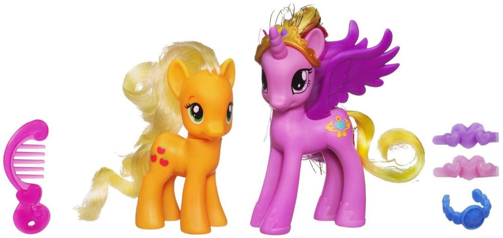 Princess Cadance & Applejac -    "My Little Pony - Crystal Empire" - 