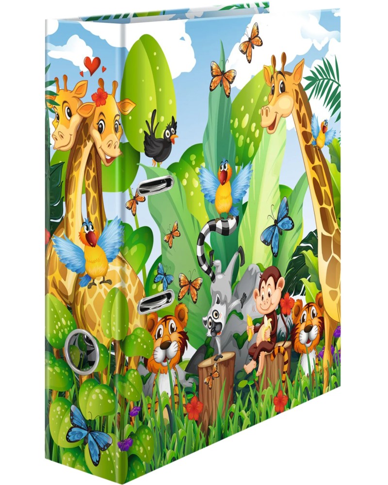 ������� � 2 ����� HERMA Kindergarten - �� ������ A4 � � �������� �� ����� 7 cm �� ������� Jungle - 