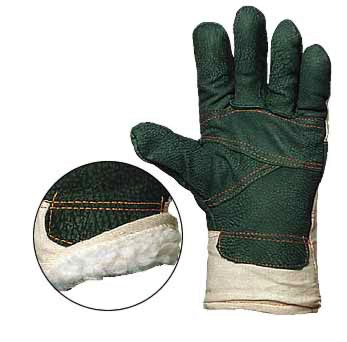 Универсални зимни кожени ръкавици Eurotechnique - 