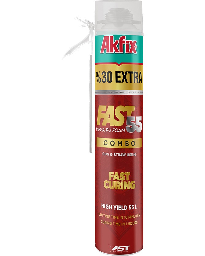   Akfix Fast 55 Combo - 850 g - 