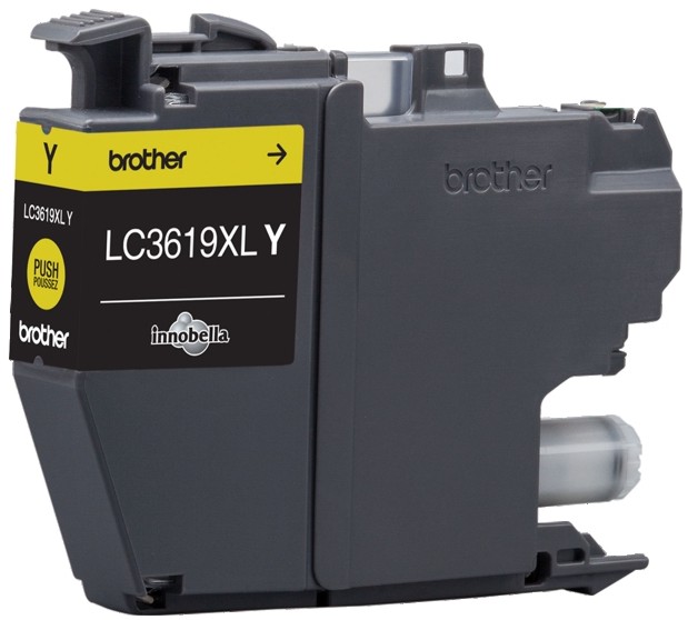 Касета с мастило за принтер Brother LC3619XL Yellow Касета с мастило за принтер Brother LC3619XL Yellow - 1500 страници -