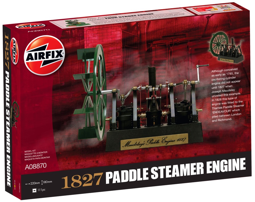   - 1827 Maudslay's Paddle Steamer Engine -   - 