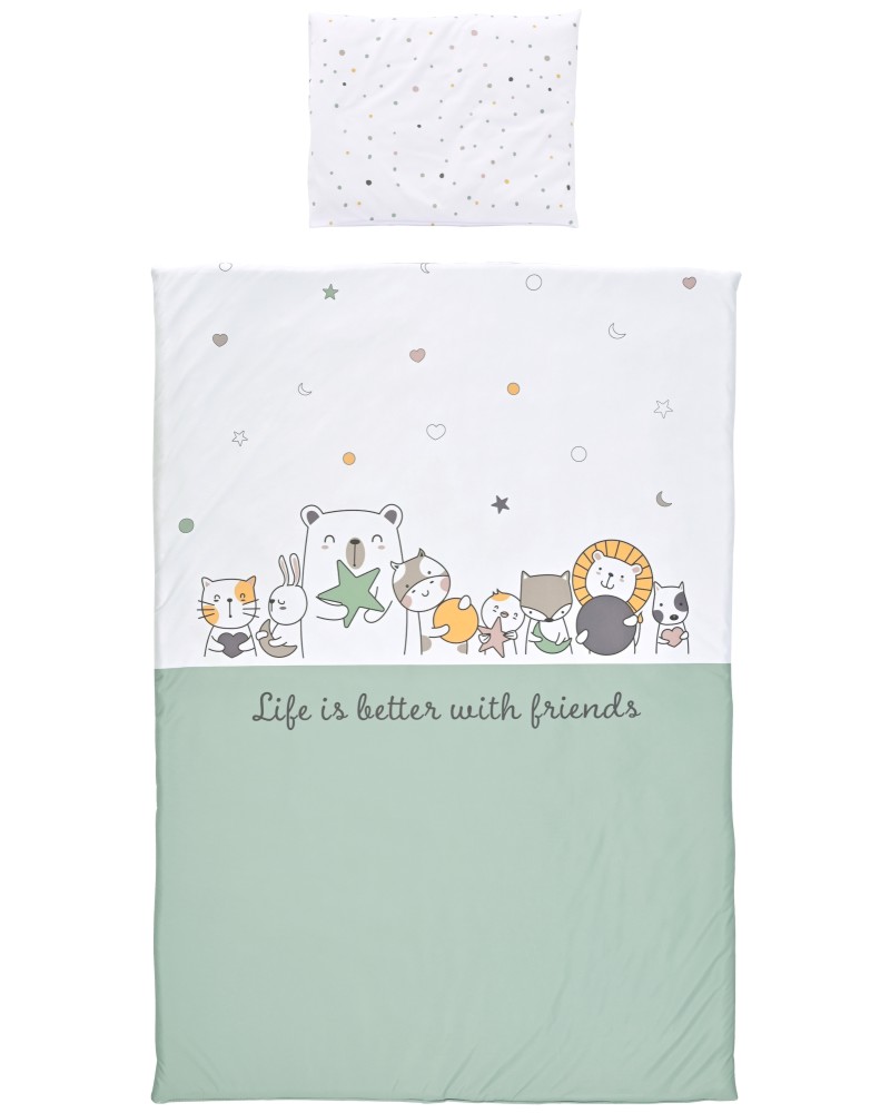     5  Lorelli Cosy -   60 x 120  70 x 140 cm,   Happy Friends - 