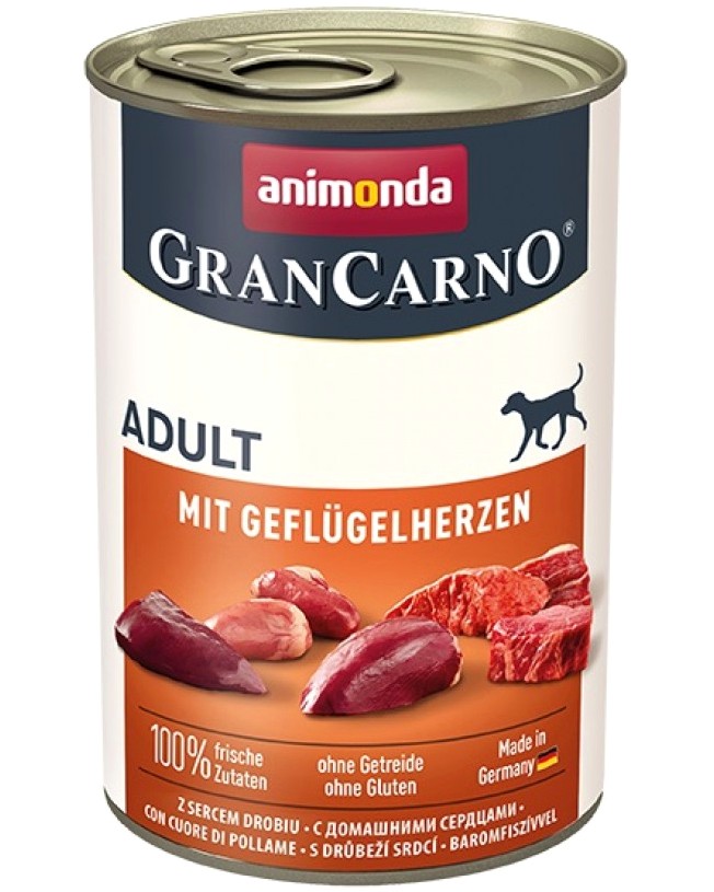�������� �� ������ GranCarno Adult - 400 � 800 g, ��� ������� � ����� �����, �� 1 �� 6 ������ - �����