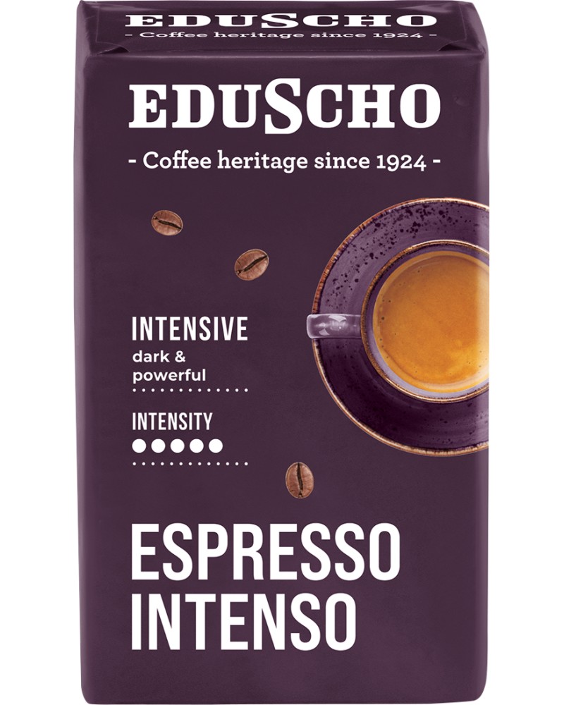 Мляно кафе EDUSCHO Espresso Intenso Мляно кафе EDUSCHO Espresso Intenso - 250 g - напитка