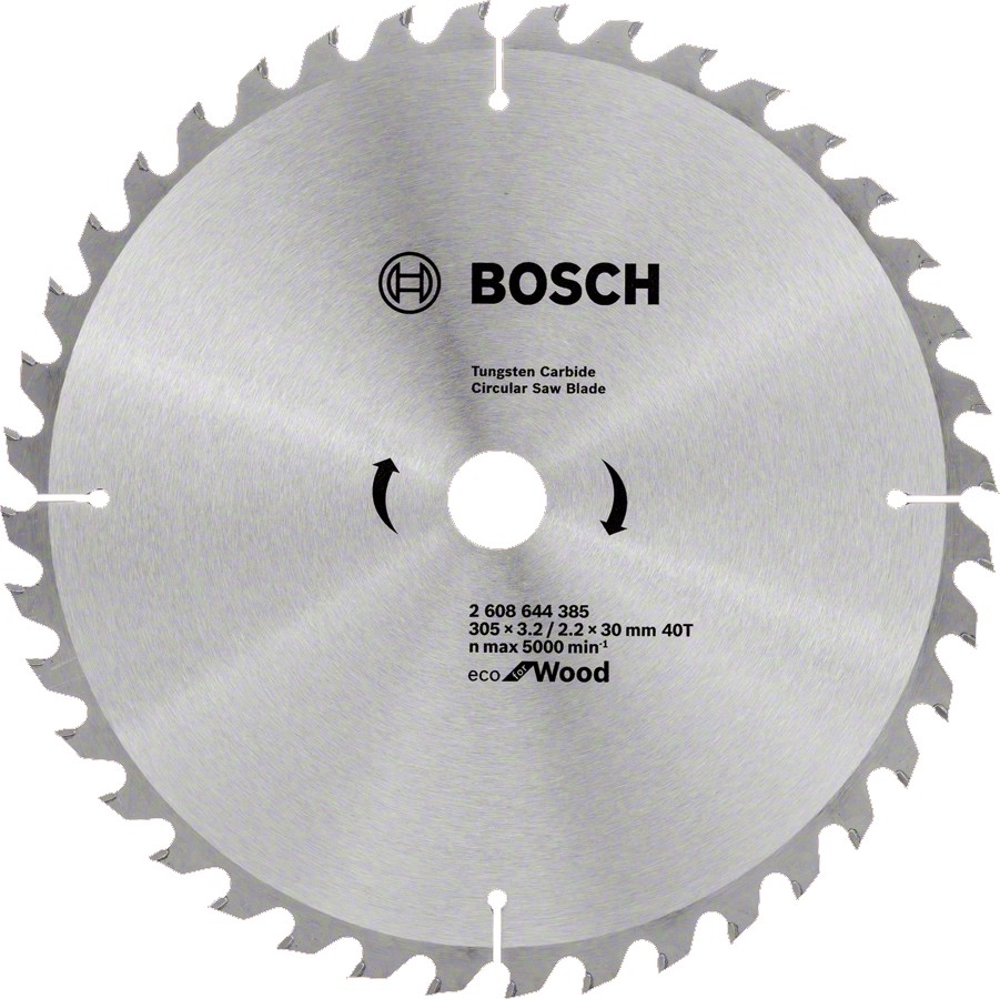     Bosch - ∅ 305 / 30 / 2.2 mm  40  100    Eco for Wood - 