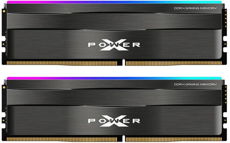 RAM памет Silicon Power XPOWER Zenith RGB SP016GXLZU320BDD RAM памет Silicon Power XPOWER Zenith RGB SP016GXLZU320BDD - 16 GB (2 x 8 GB), DDR4, 3200 MHz, CL16, Dual Channel -
