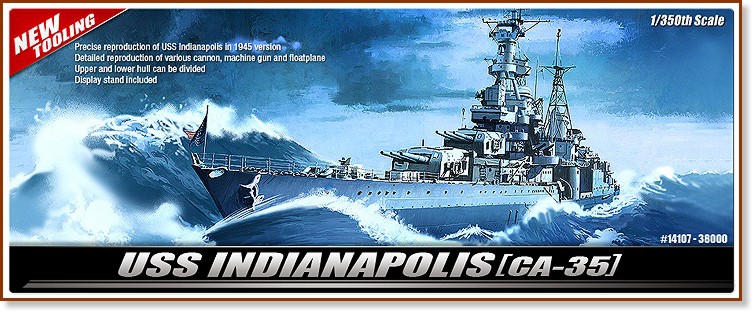   - USS Indianapolis CA-35 -   - 