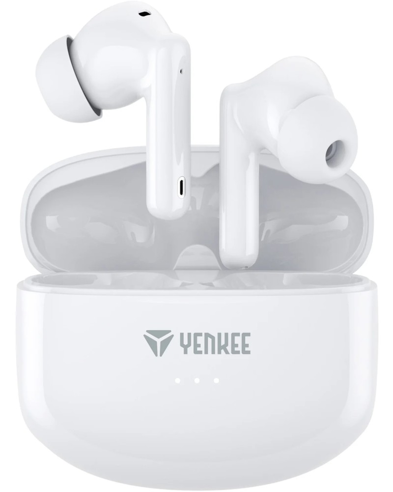 Безжични Bluetooth слушалки Yenkee YHP 08BT Безжични Bluetooth слушалки Yenkee YHP 08BT - Със зареждащ кейс -