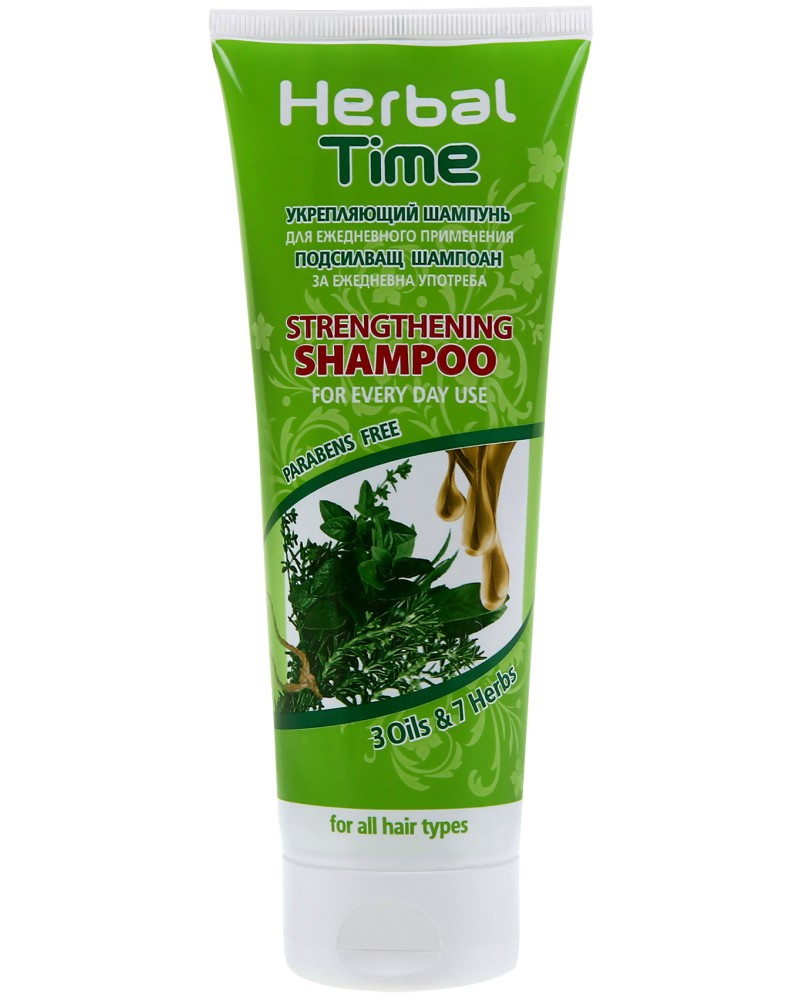 Herbal Time Strengthening Shampoo -         - 