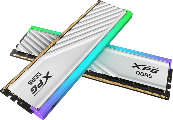 RAM памет ADATA Lancer Blade RGB RAM памет ADATA Lancer Blade RGB - 32 GB (2 x 16 GB), DDR5, 6000 MHz, CL30, Dual Channel -