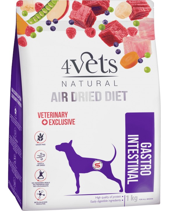 ���� ����� �� ������ � ������������ ������������ 4Vets Natural Gastro Intestinal - 1 kg - �����