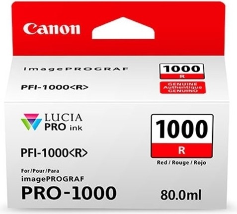      Canon PFI-1000 Red - 80 ml - 