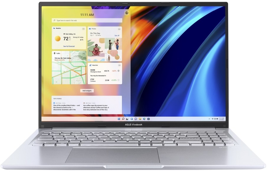 ������ ASUS Vivobook 16X M1603QA-MB721W - AMD Ryzen 7 5800H 3.2 GHz, 16" IPS 1920 x 1200, 16 GB RAM, 512 GB SSD, Windows 11 Home - 