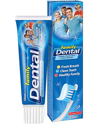 Dental Family Cavity Protection + Fresh Breath -           -   