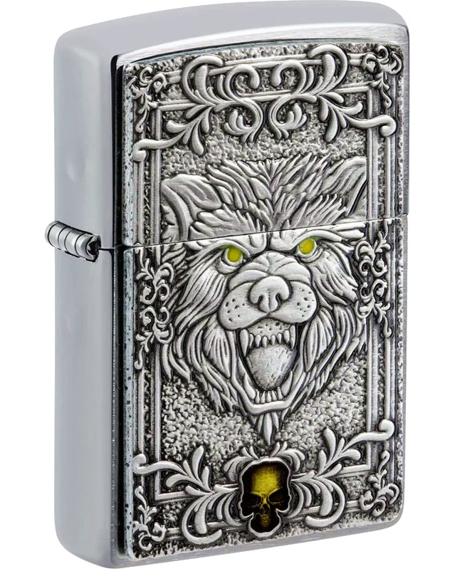�������������� ������� Zippo Wolf Emblem - 