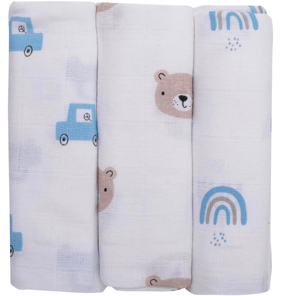   Bubaba Blue Bear - 3 , 80 x 80 cm - 