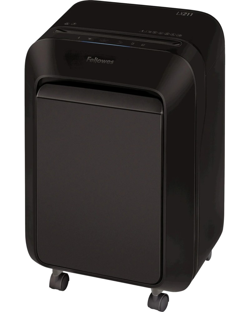 Шредер Fellowes Powershred LX211 Micro-Cut Шредер Fellowes Powershred LX211 Micro-Cut - Машина за унищожаване на документи -