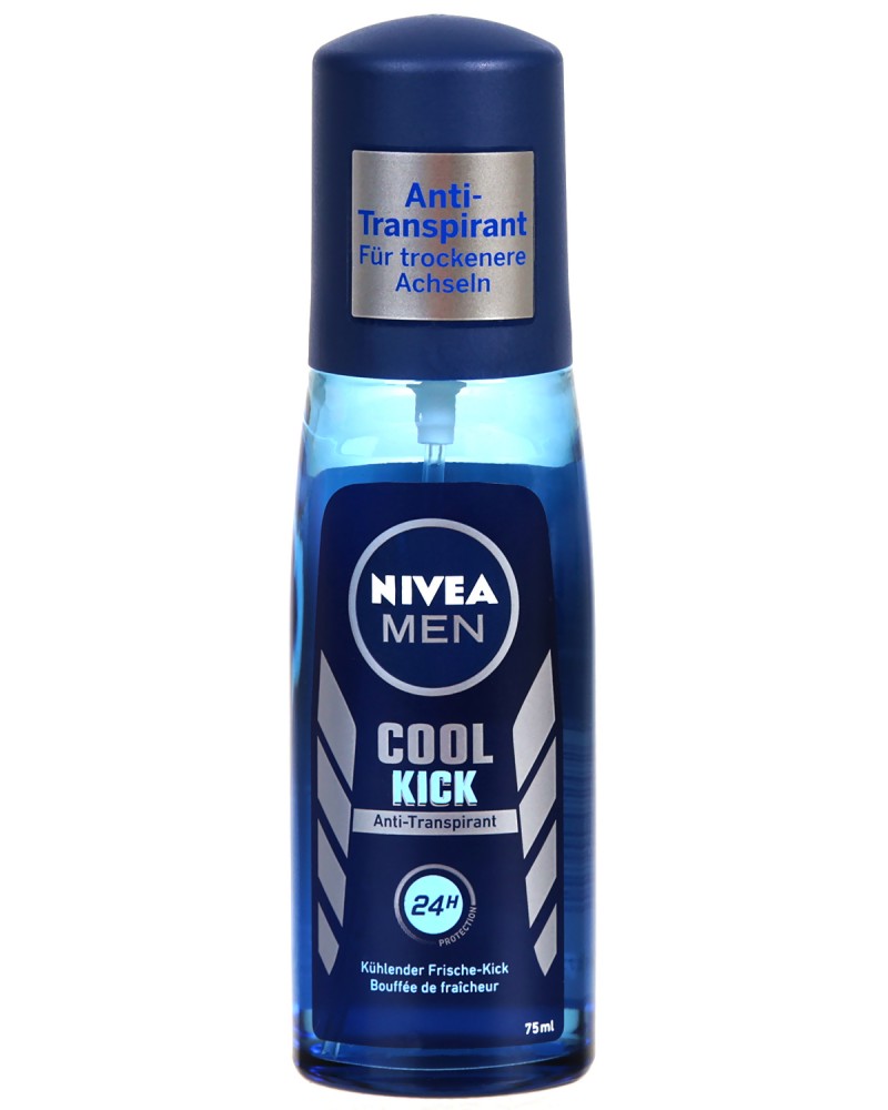 Nivea Men Cool Kick Anti-Perspirant Pump Spray -         Cool Kick - 