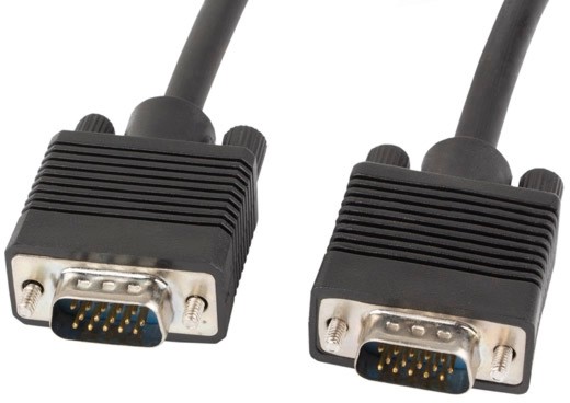 Кабел Lanberg VGA male to VGA male Кабел Lanberg VGA male to VGA male - 1.8 m -