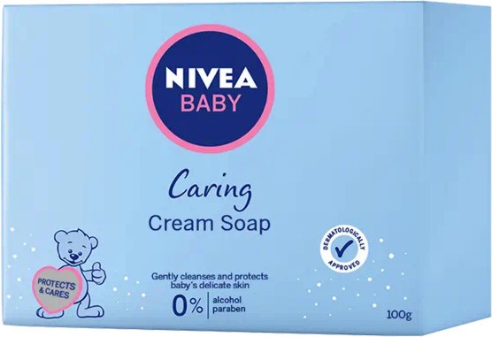 Nivea Baby Caring Cream Soap -       Nivea Baby - 