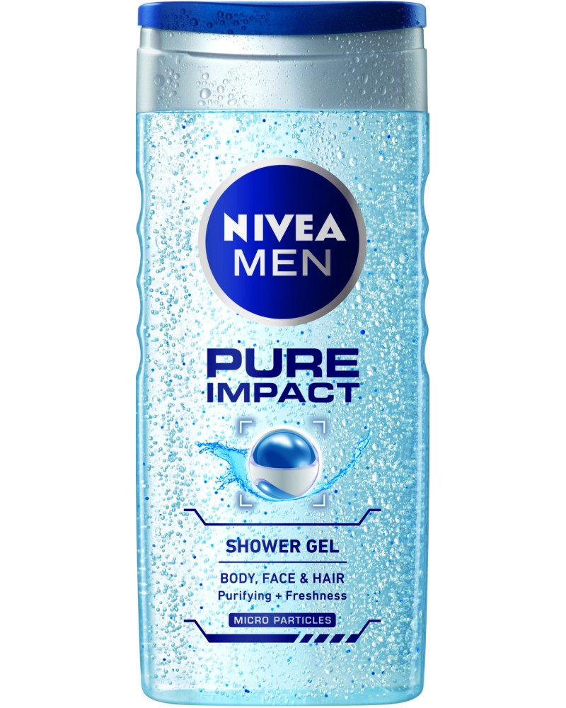 Nivea Men Pure Impact Shower Gel -        -  
