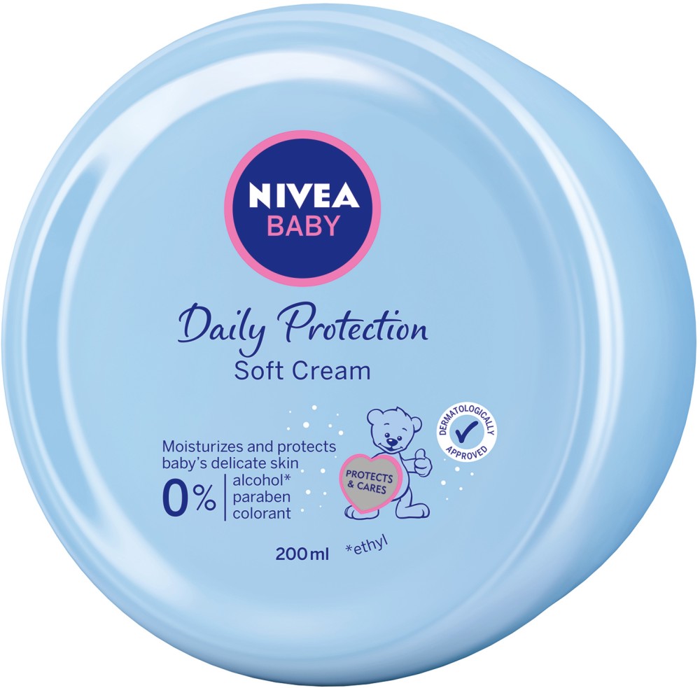 Nivea Baby Daily Protection Soft Cream -      Nivea Baby - 
