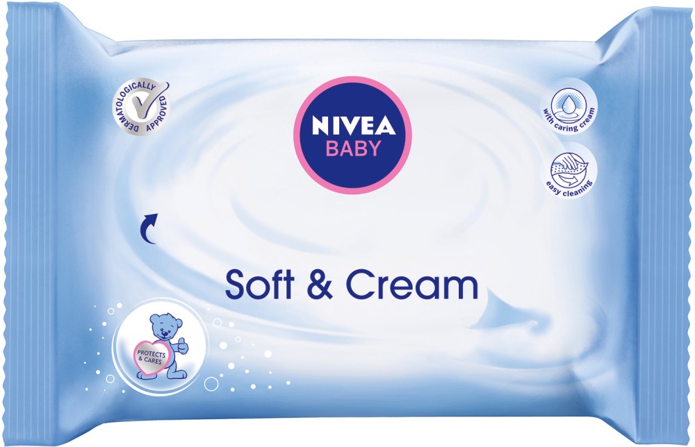 Nivea Baby Soft & Cream Wipes - 20  63 ,      Nivea Baby -  