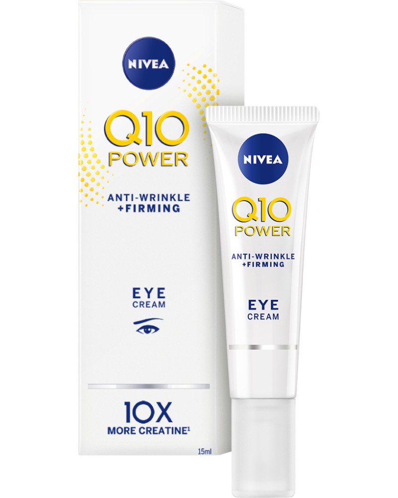 Nivea Q10 Power Anti-Wrinkle + Firming Eye Cream -       Q10 Power - 
