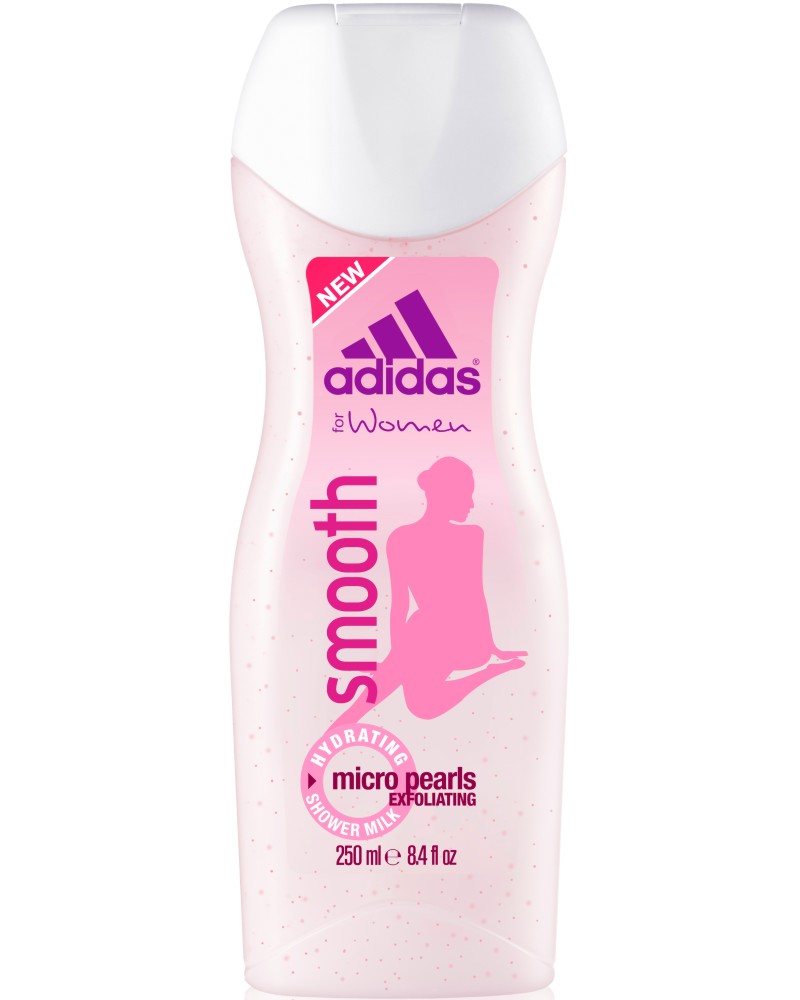 Adidas Womens Shower Gel - Smooth -           -  