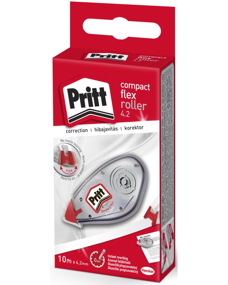 Коректор-лента Pritt Compact Flex Коректор-лента Pritt Compact Flex - 0.42 x 1000 cm -