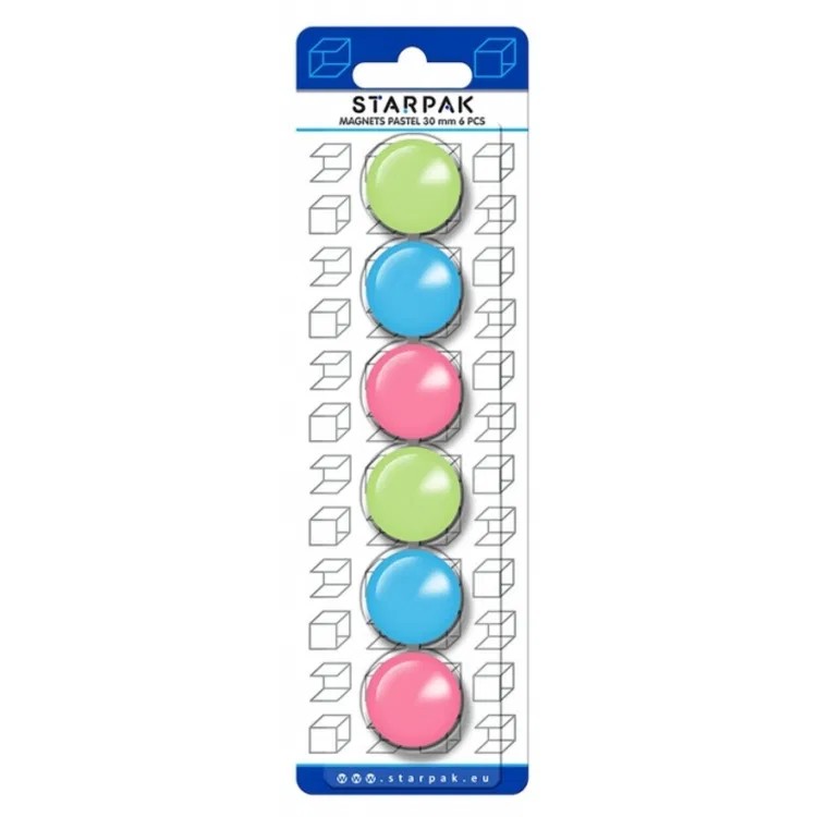      Starpak - Pastel - 6   ∅ 3 cm - 