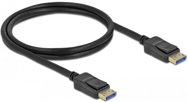 ����� DisplayPort male ��� DisplayPort 2.0 male DeLock - 1 m - 