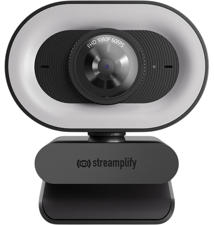 Уеб камера Streamplify CAM Plus Уеб камера Streamplify CAM Plus - С микрофон, 1080p, USB 2.0 -