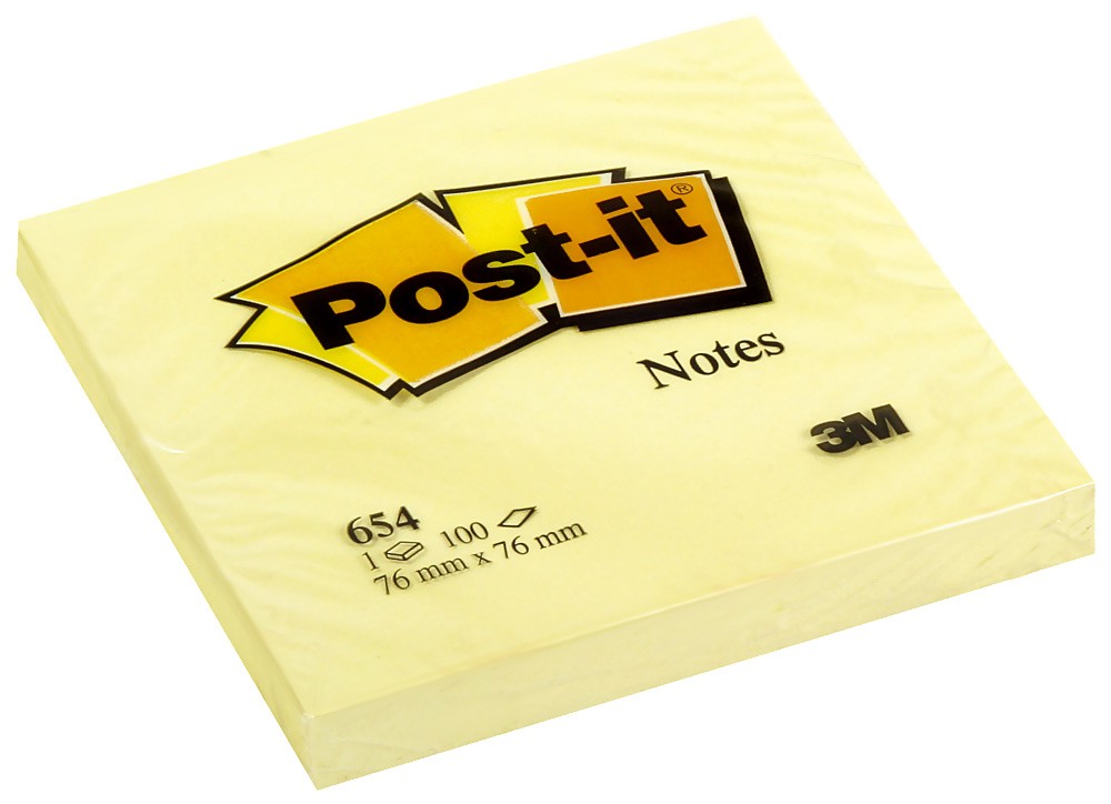 ����� ������������� �������� Post-it - 100 �������� � ������� 7.6 x 7.6 cm - 