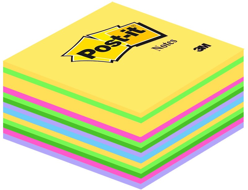 ������������� �������� Post-it Ultra cube - 450 �������� � ������� 7.6 x 7.6 cm - 