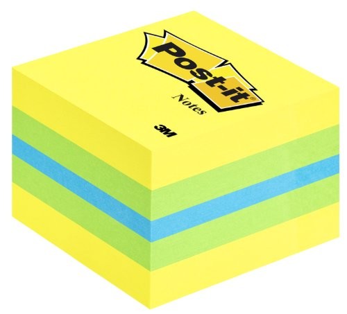Самозалепващи листчета Post-it - Лимон Самозалепващи листчета Post-it - Лимон - 400 листчета с размери 5.1 x 5.1 cm -