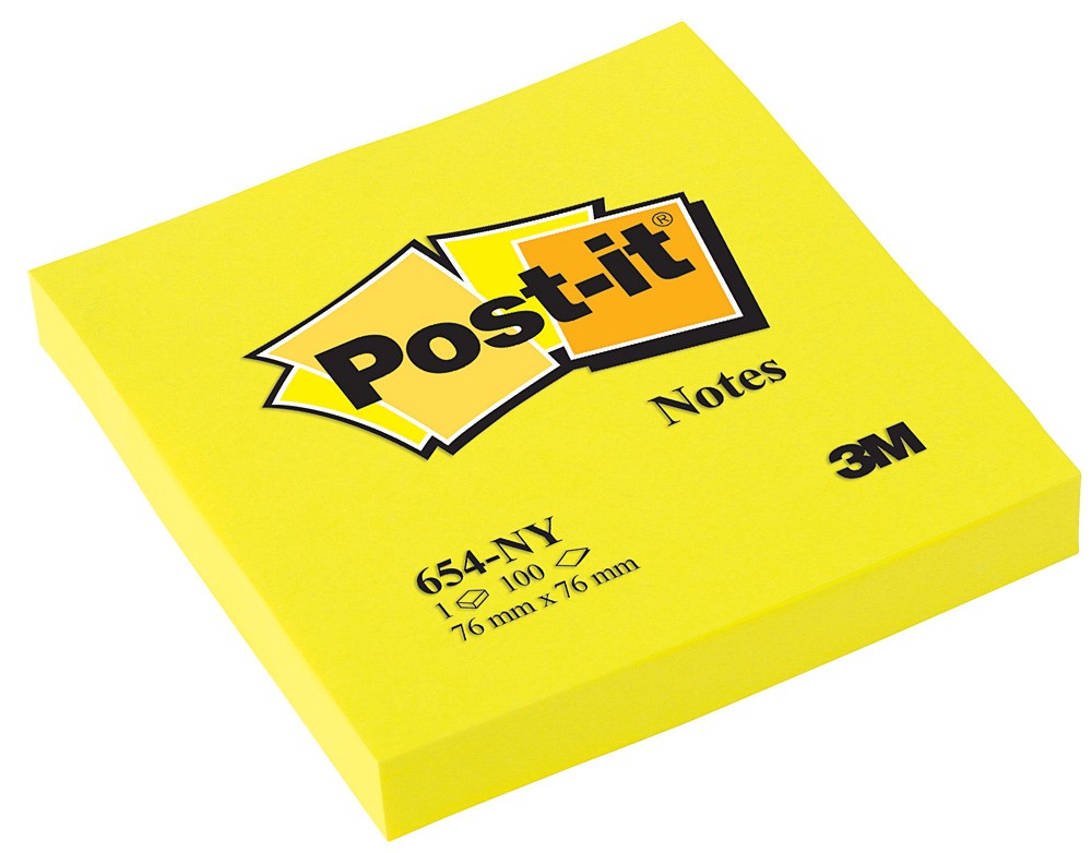 ������������� �������� Post-it - 100 �������� � ������� 7.6 x 7.6 cm - 