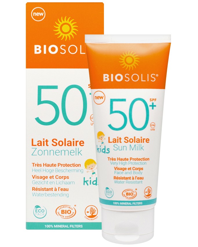 Biosolis Kids Sun Milk SPF 50+ -       -   